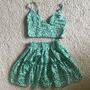 Princess Polly Green Shah Set